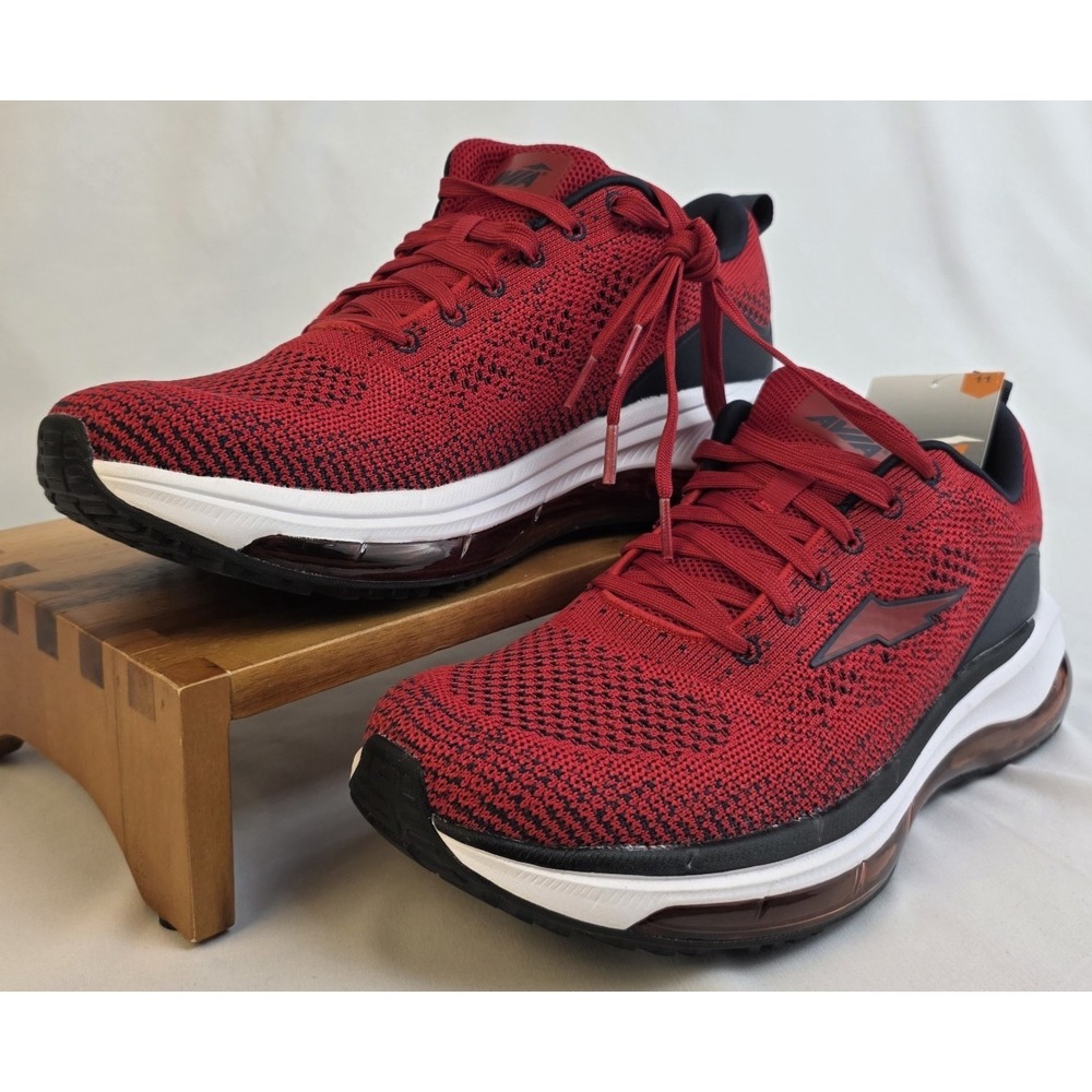Avia MAV02 Air 360 Men's Size 11 Red Knit Running Shoes NWT Lightweight